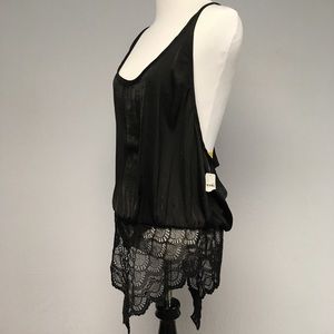 🆕 Free People Be Jealous Racerback Lace Bodysuit